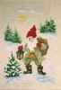Weihnachtsmann im Wald